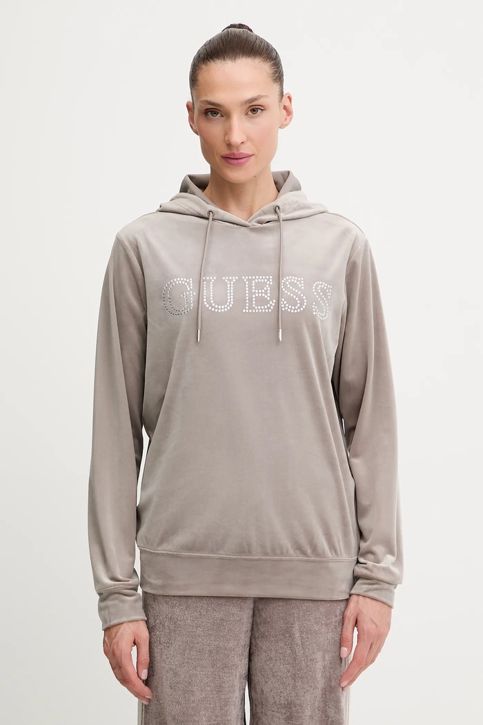 Guess felső COUTURE elasztánnal bézs V4RQ25.K0232