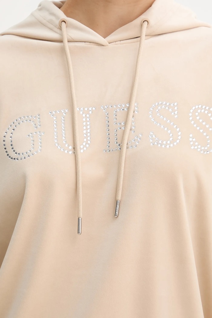 Mikina Guess COUTURE V4RQ25.K0232 béžová