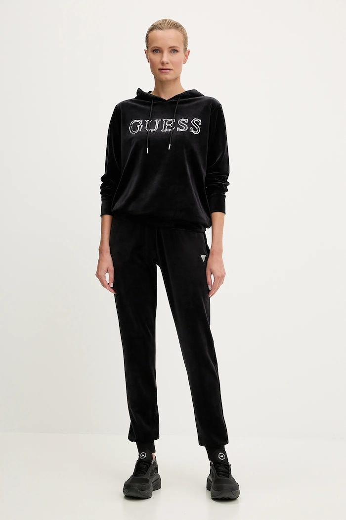 Mikina Guess COUTURE V4RQ25.K0232 čierna AW25