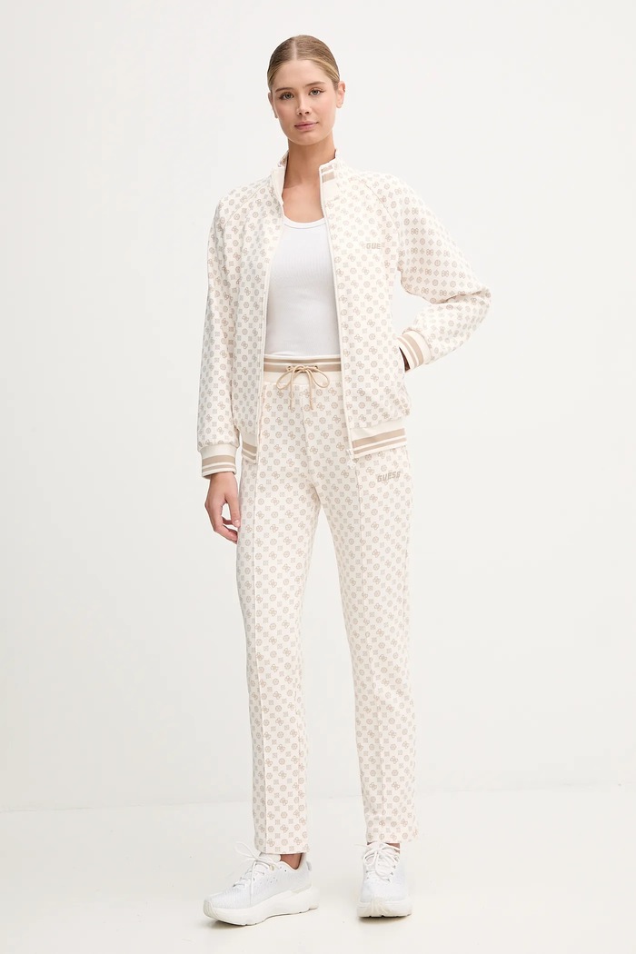 Guess bluza AGGIE V5YQ03.KB212 beżowy SS26
