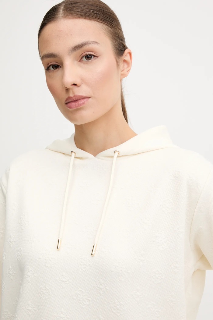 Mikina Guess PEONY béžová V5YQ04.KBSL2