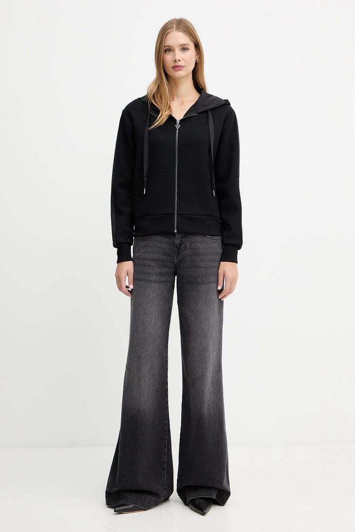Μπλούζα Guess W5YQ05.KBYE2 μαύρο AW25