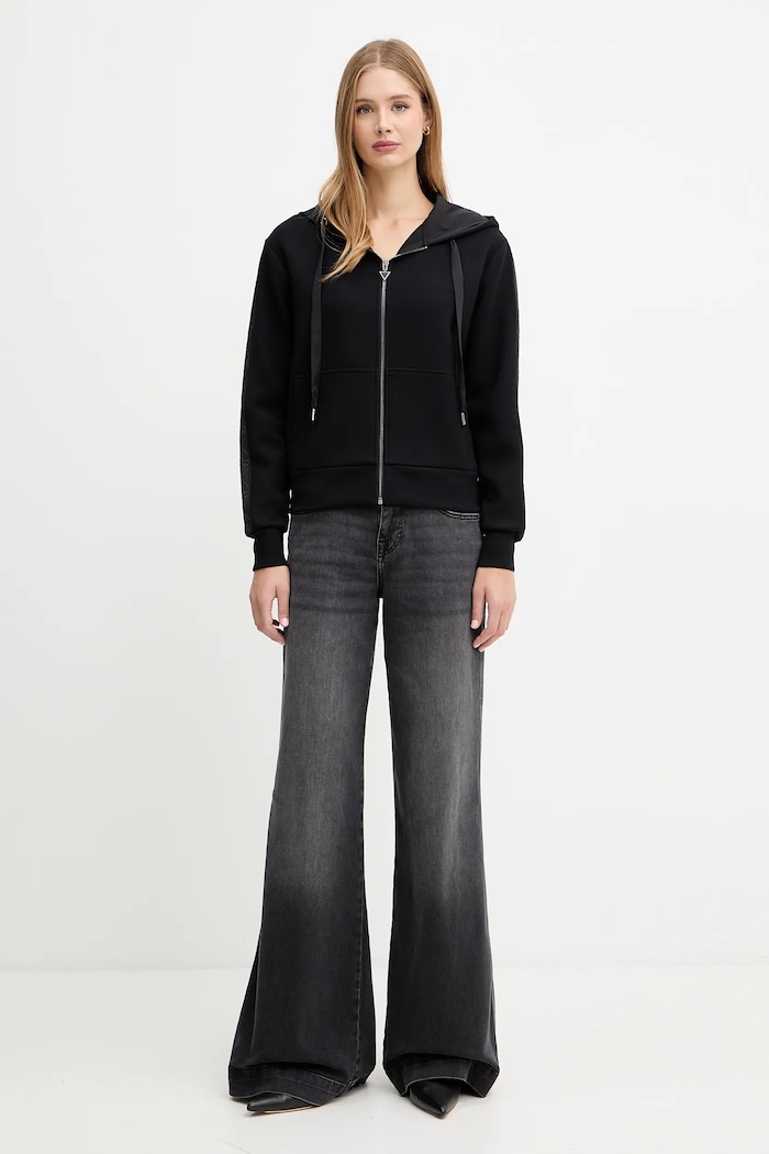 Μπλούζα Guess W5YQ05.KBYE2 μαύρο AW25