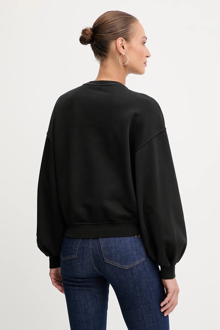 Ρούχα Βαμβακερή μπλούζα Pinko 105510.A2RB μαύρο