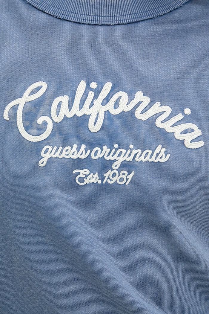 Guess Originals hanorac de bumbac W5YQ24.K68I4 albastru