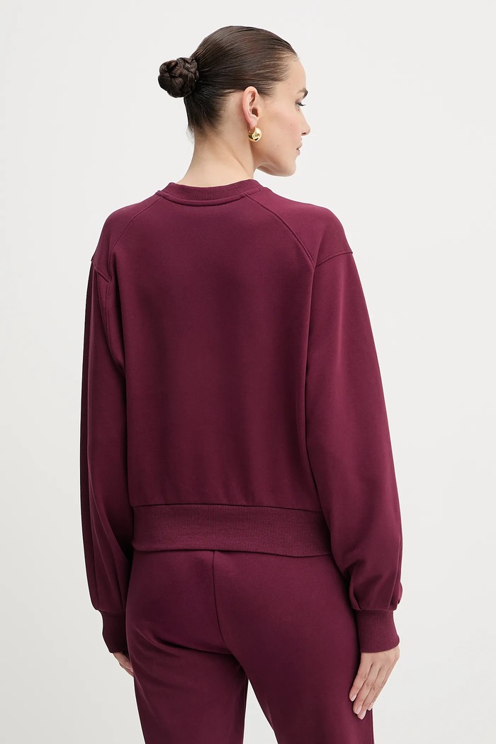 Oblačila Bombažen pulover Armani Exchange XW000747.AF16114 bordo