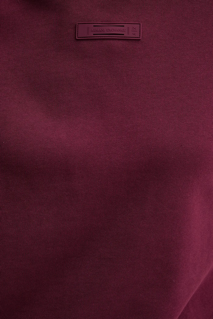 Bavlněná mikina Armani Exchange XW000748.AF16114 burgundské
