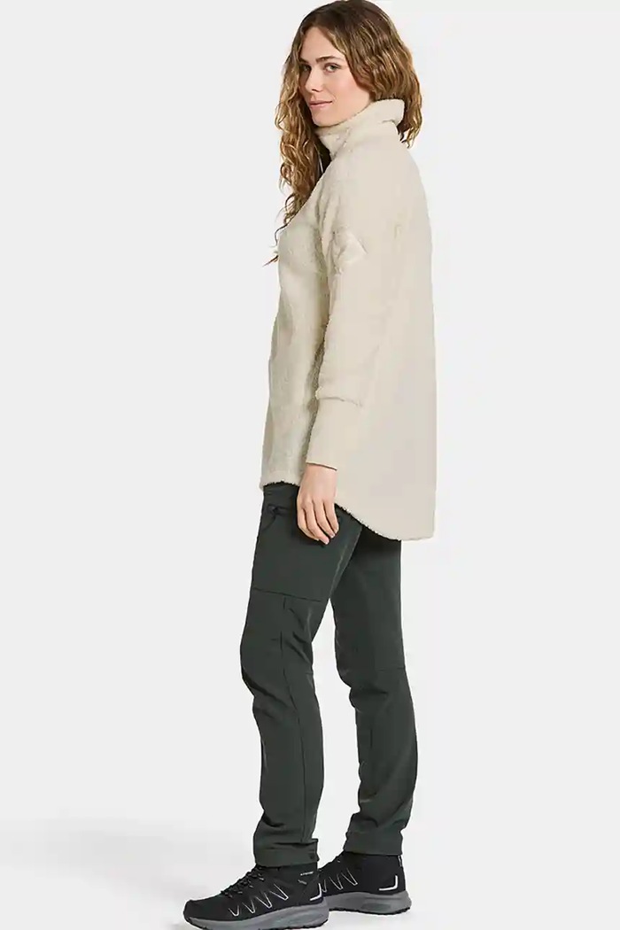 Îmbrăcăminte Didriksons hanorac fleece SALLY 505165 bej