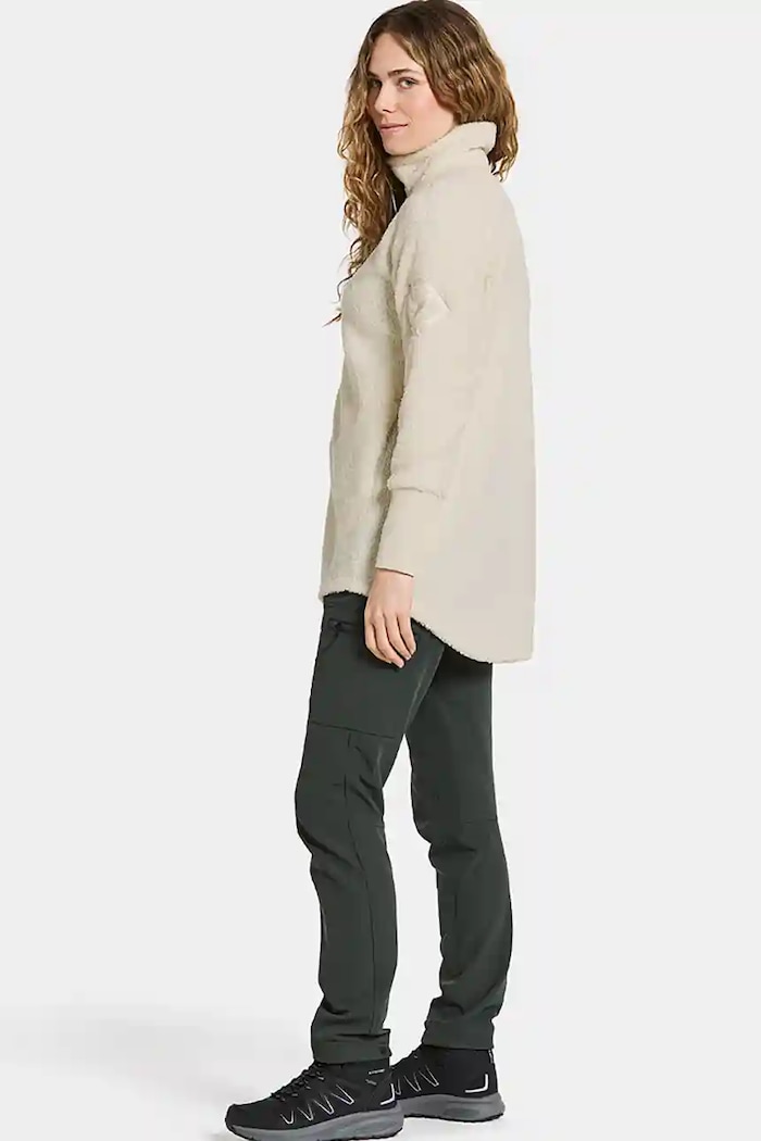 Îmbrăcăminte Didriksons hanorac fleece SALLY 505165 bej