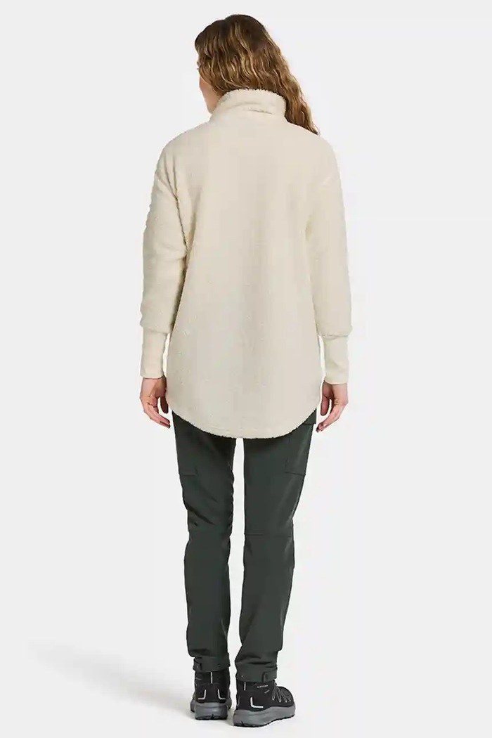 Didriksons hanorac fleece SALLY bej 505165