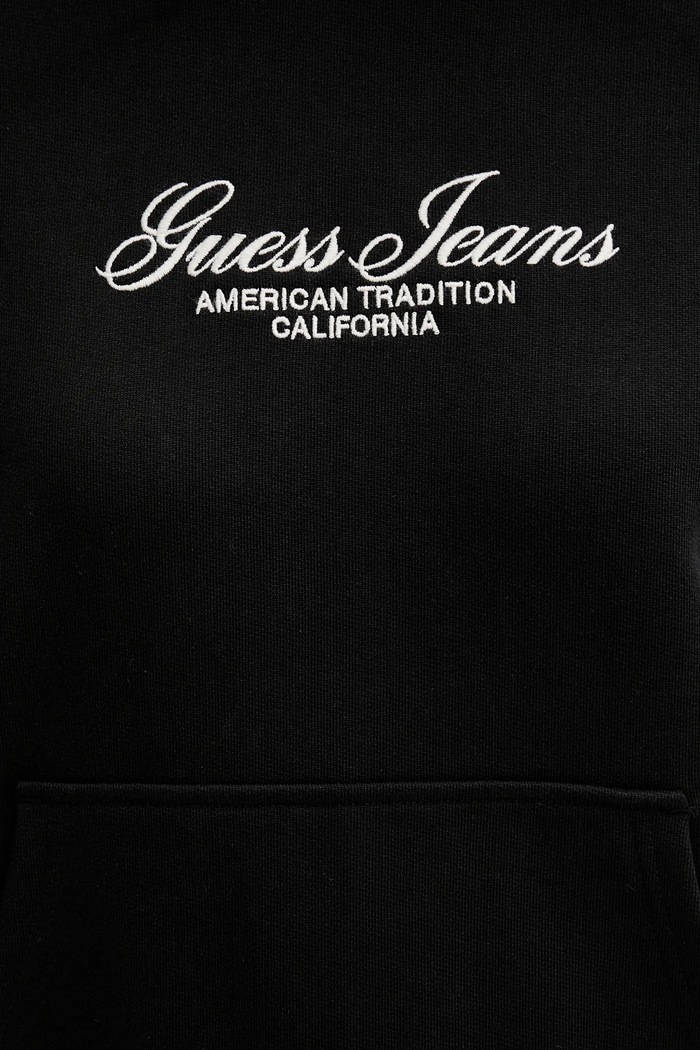 Bavlnená mikina Guess Jeans W5YQ13.K68I4 čierna