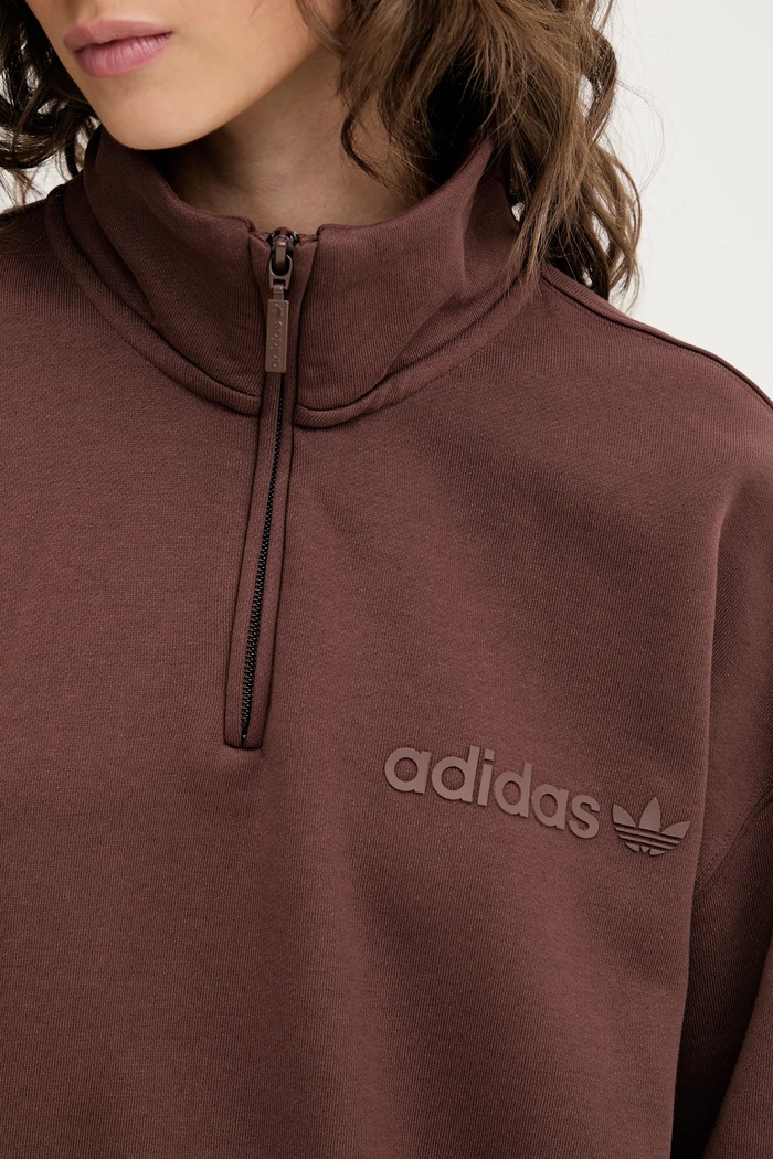 Bluza Essentials adidas Originals brązowy JW1023