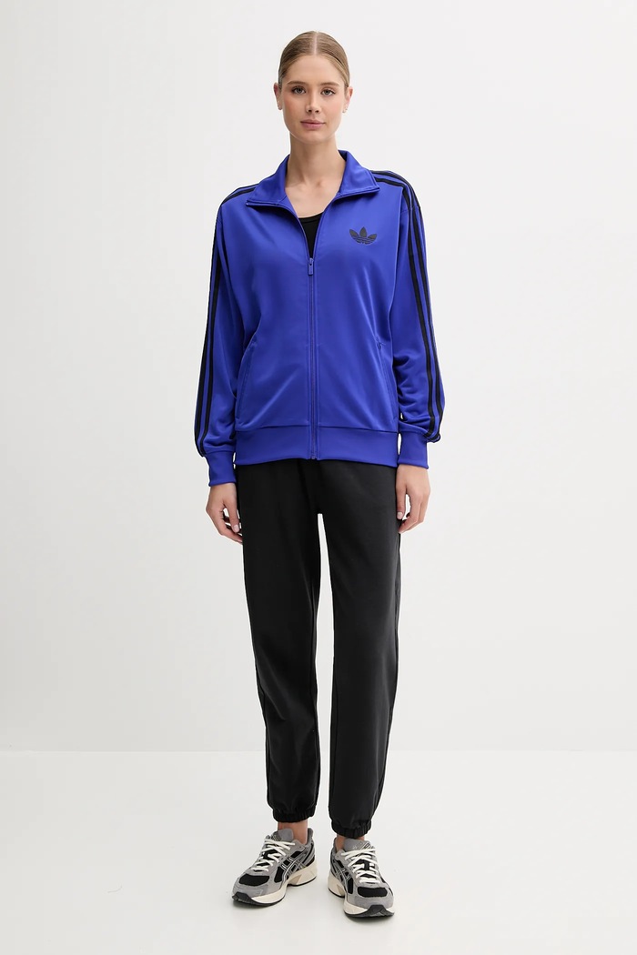Mikina adidas Originals Firebird JX6462 modrá AW25