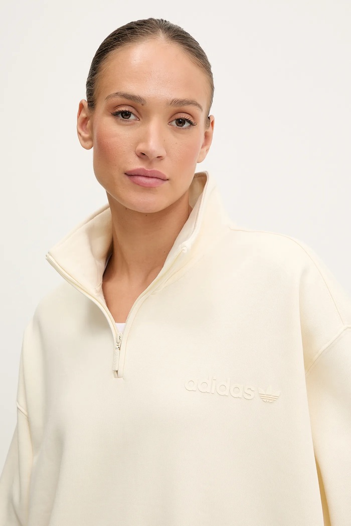 Mikina adidas Originals Essentials béžová JY3554