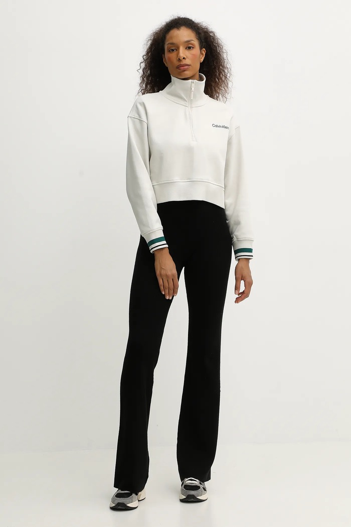 Mikina Calvin Klein Performance LVGWF5W310 béžová AW25