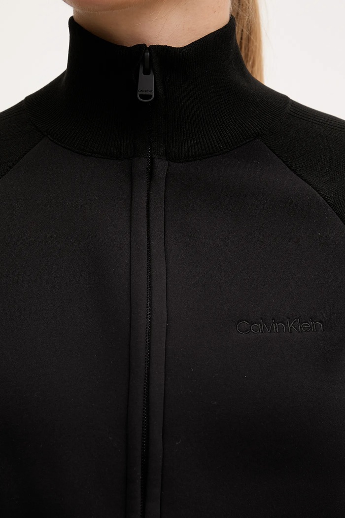 Tréningová mikina Calvin Klein Performance LVGWF5J406 čierna