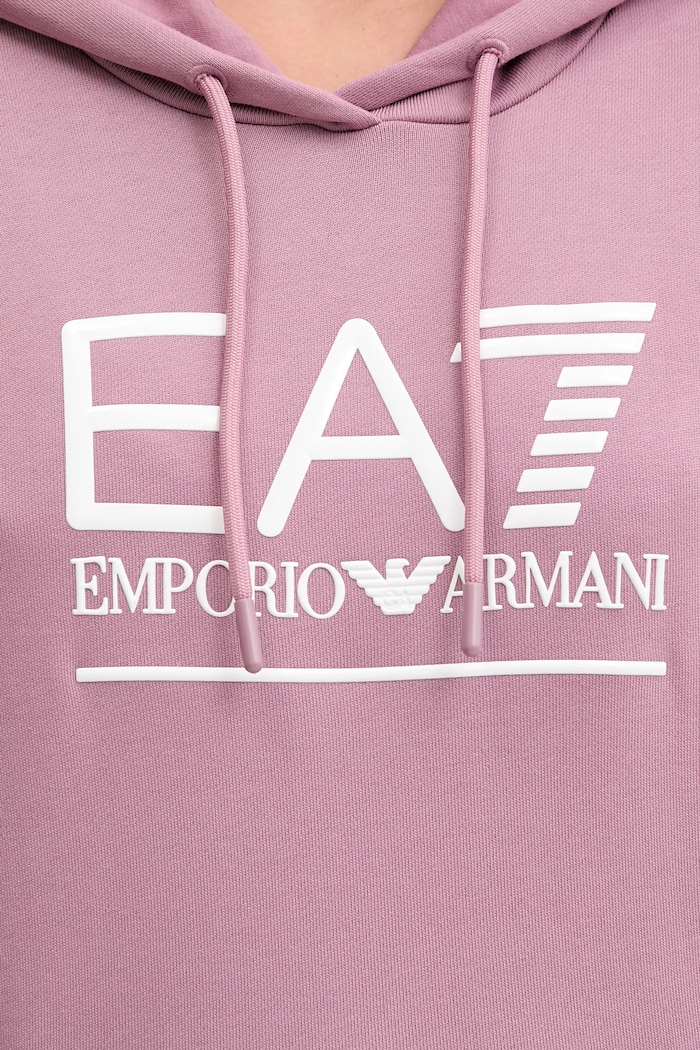 Mikina EA7 Emporio Armani AF12473.7W000417 ružová