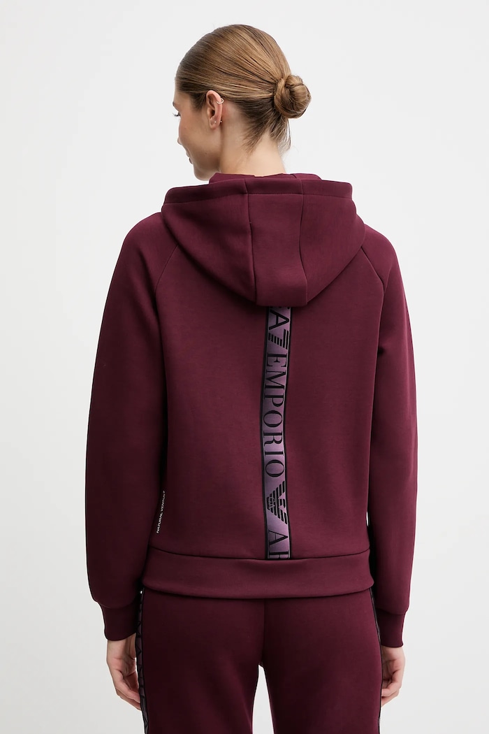 Îmbrăcăminte EA7 Emporio Armani bluză AF13151.7W000675 burgundia