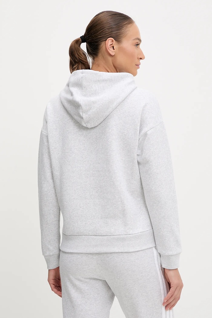 Odzież adidas bluza Essentials Small Logo Feel Cozy Hoodie JN1853 szary