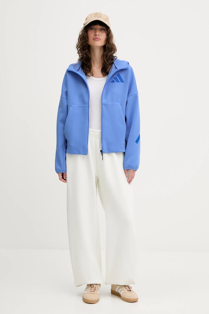 adidas Bluză x Z.N.E JW5319 albastru AW25