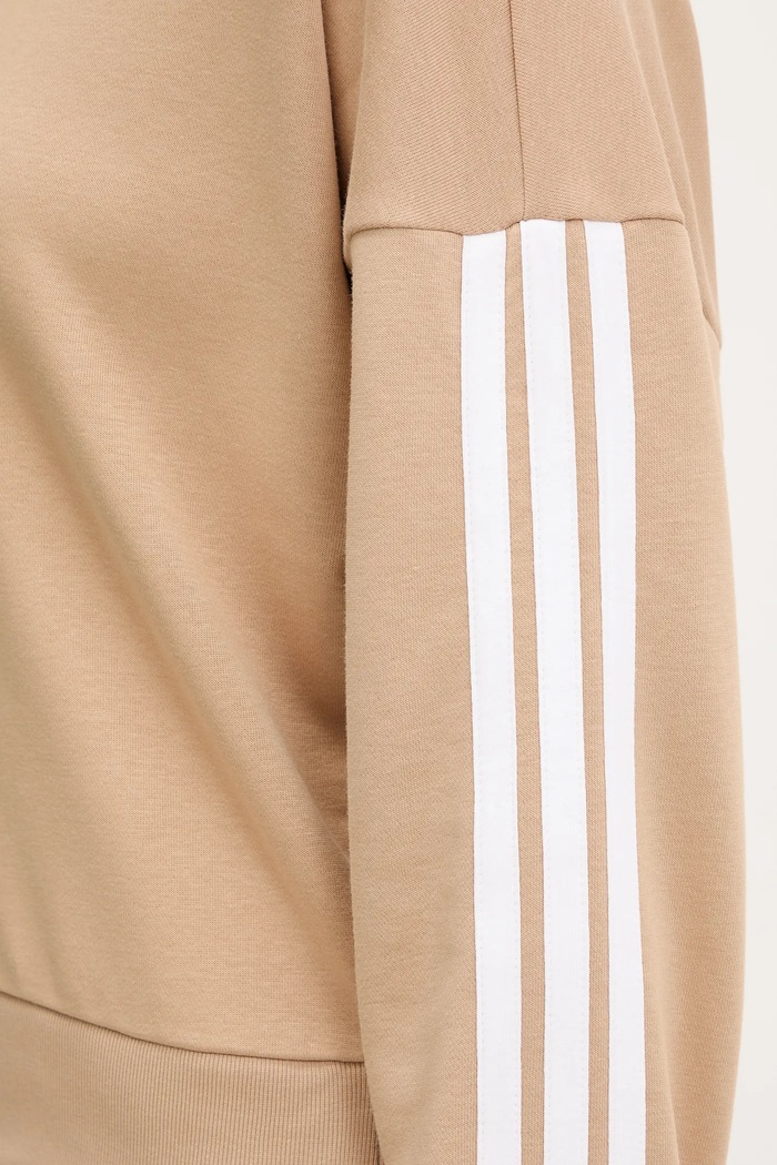 Кофта adidas 3-Stripes JX7629 бежевый