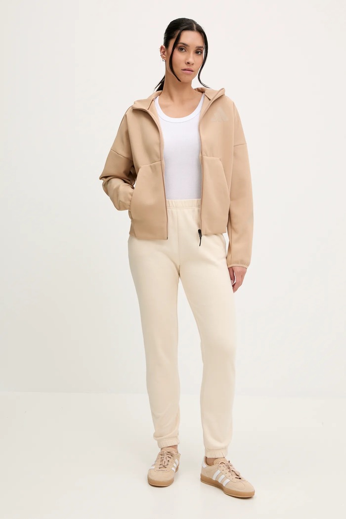 adidas bluză x Z.N.E JY5970 bej AW25