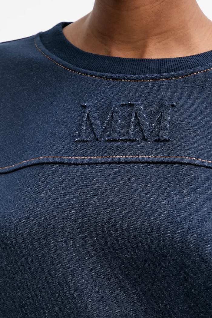 MM by Max Mara bluză MOGOL 2526926017600 bleumarin