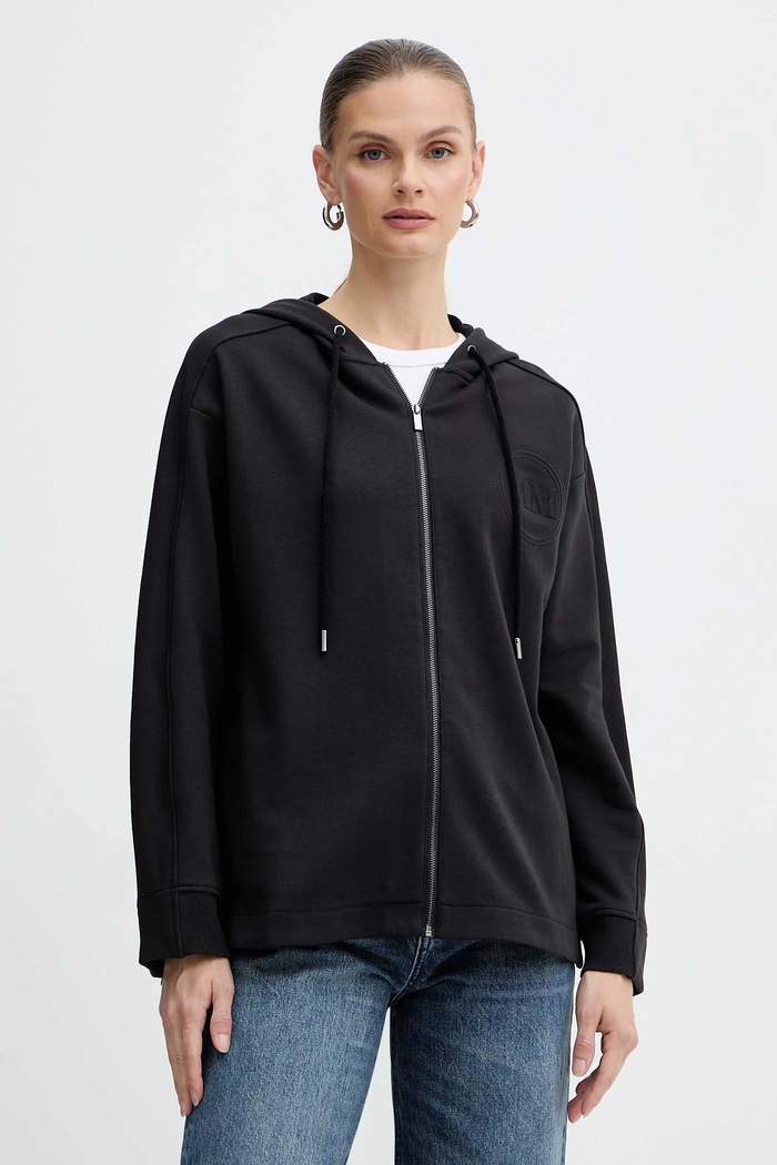 Mikina MM by Max Mara ONORE nášivka černá 2526926018600