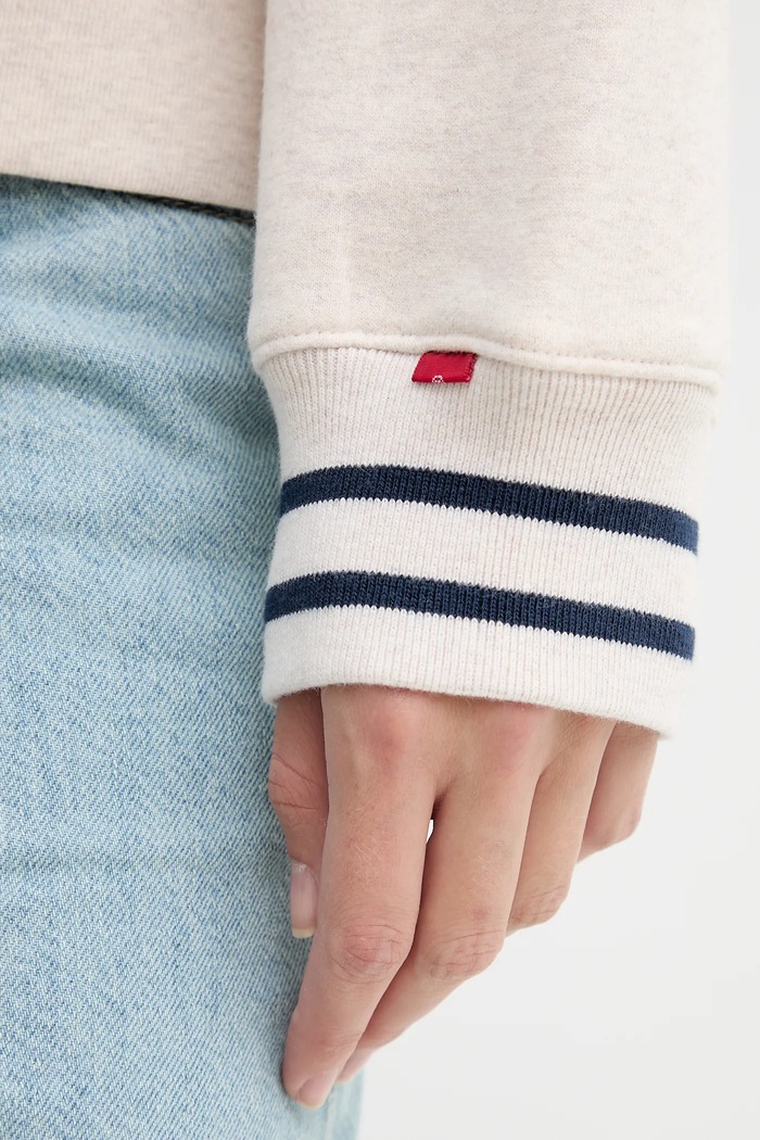 Levi's hanorac de bumbac 0002L.0006 bej