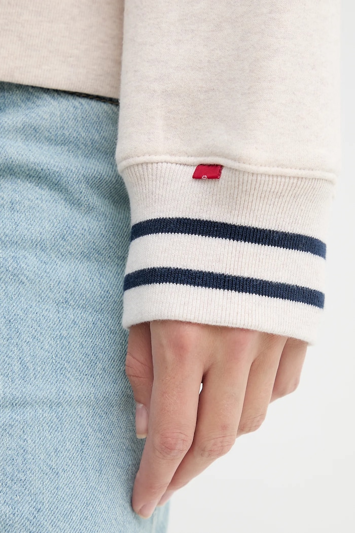 Levi's hanorac de bumbac 0002L.0006 bej