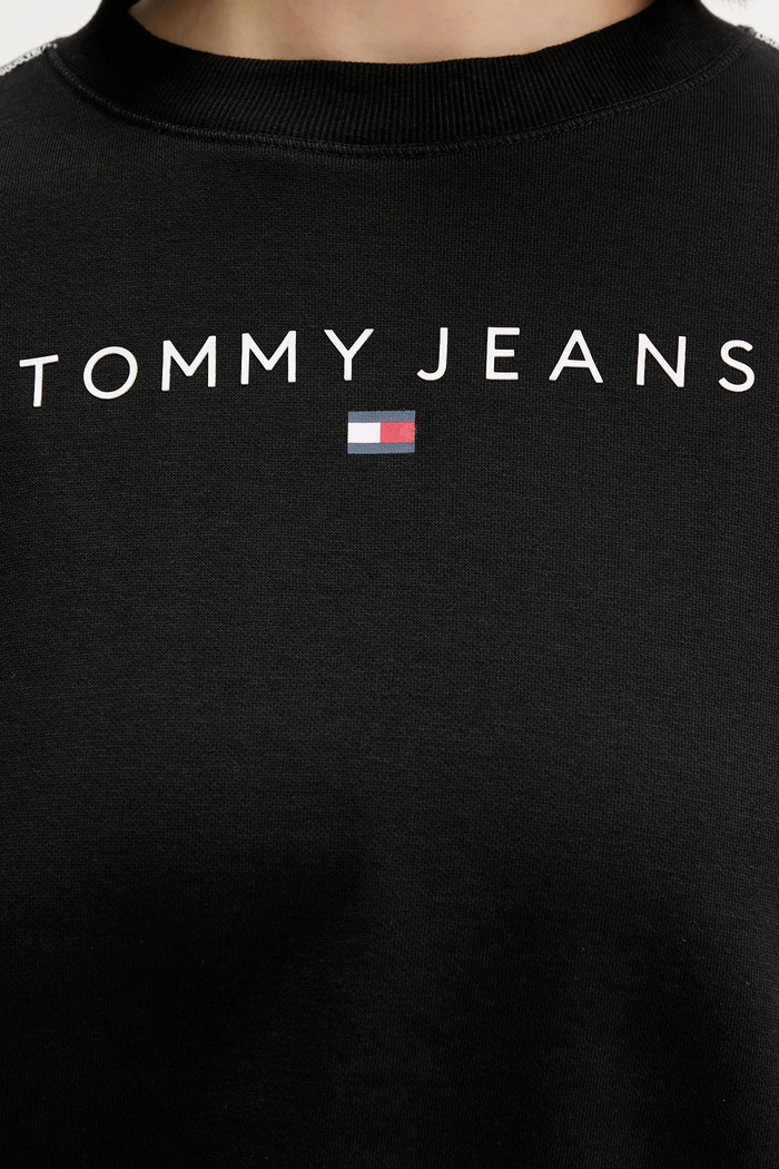 Mikina Tommy Jeans DW0DW21587 čierna