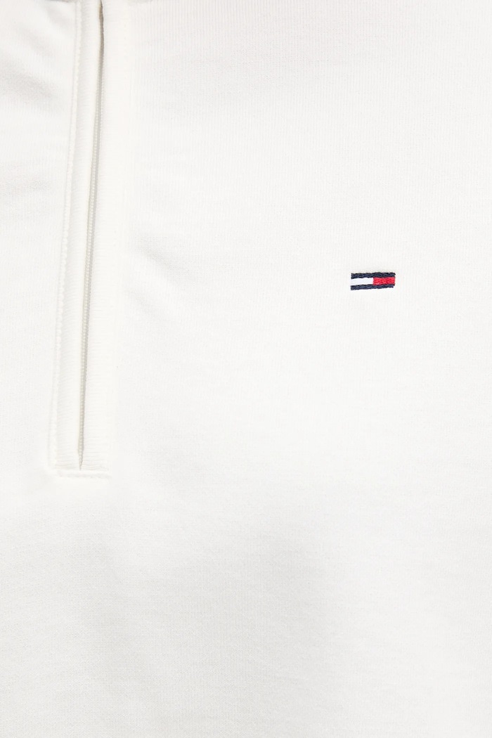 Bavlněná mikina Tommy Jeans DW0DW21589 béžová