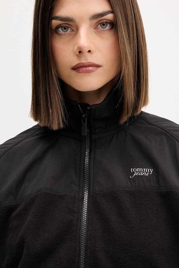 Mikina Tommy Jeans čierna DW0DW21606