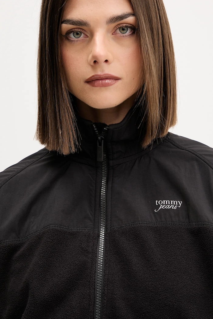Mikina Tommy Jeans čierna DW0DW21606