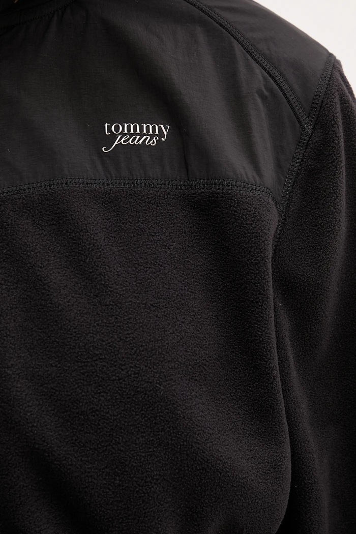 Mikina Tommy Jeans DW0DW21606 čierna