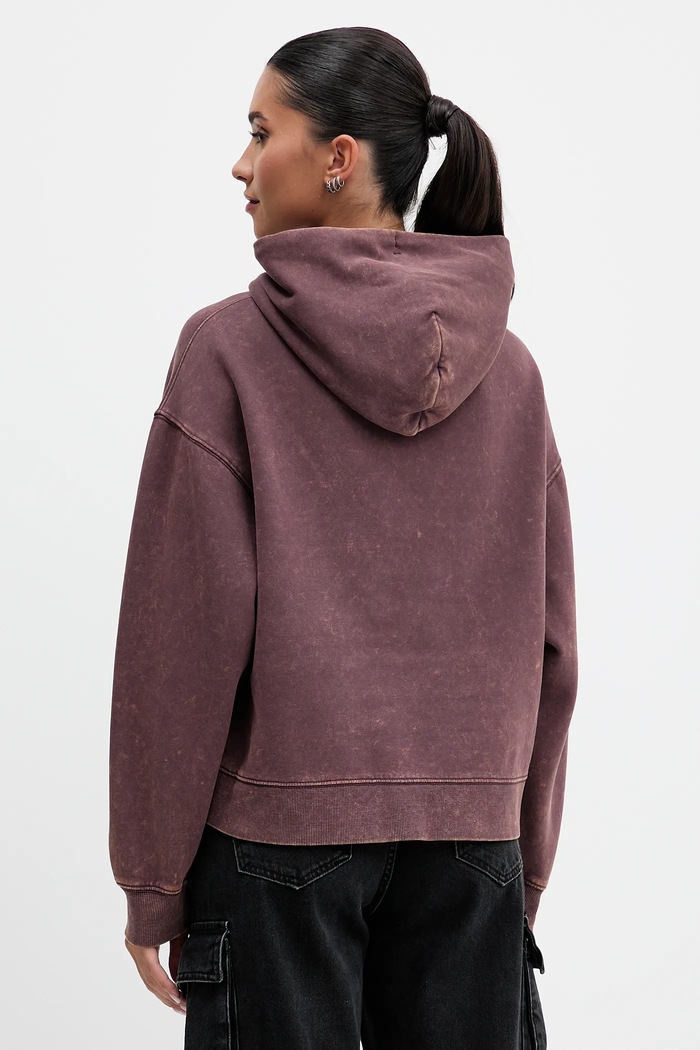 Дрехи Суичър Tommy Jeans DW0DW21609 виолетов