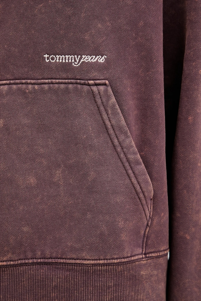 Суичър Tommy Jeans DW0DW21609 виолетов