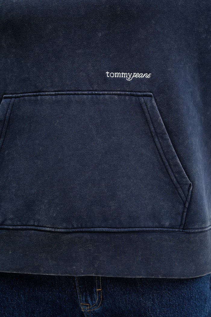 Mikina Tommy Jeans DW0DW21609 tmavomodrá