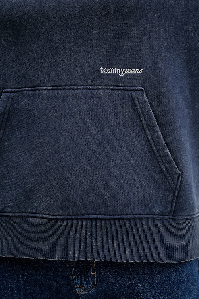 Mikina Tommy Jeans DW0DW21609 tmavomodrá