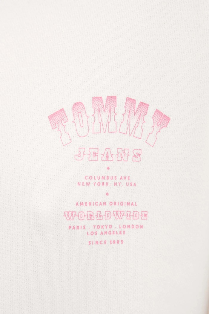 Tommy Jeans hanorac de bumbac DW0DW21785 bej