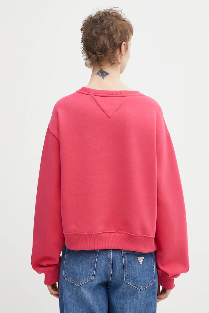 Oblečenie Mikina Tommy Jeans DW0DW21961 ružová