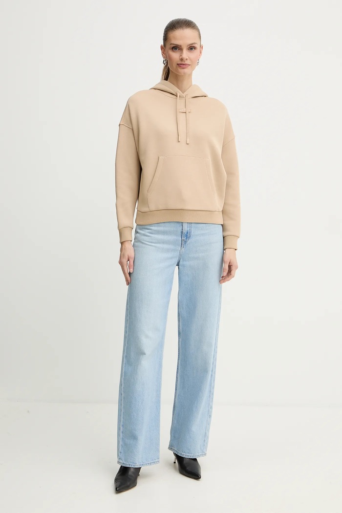 Armani Exchange bluza XW000745.AF16134 beżowy AW25