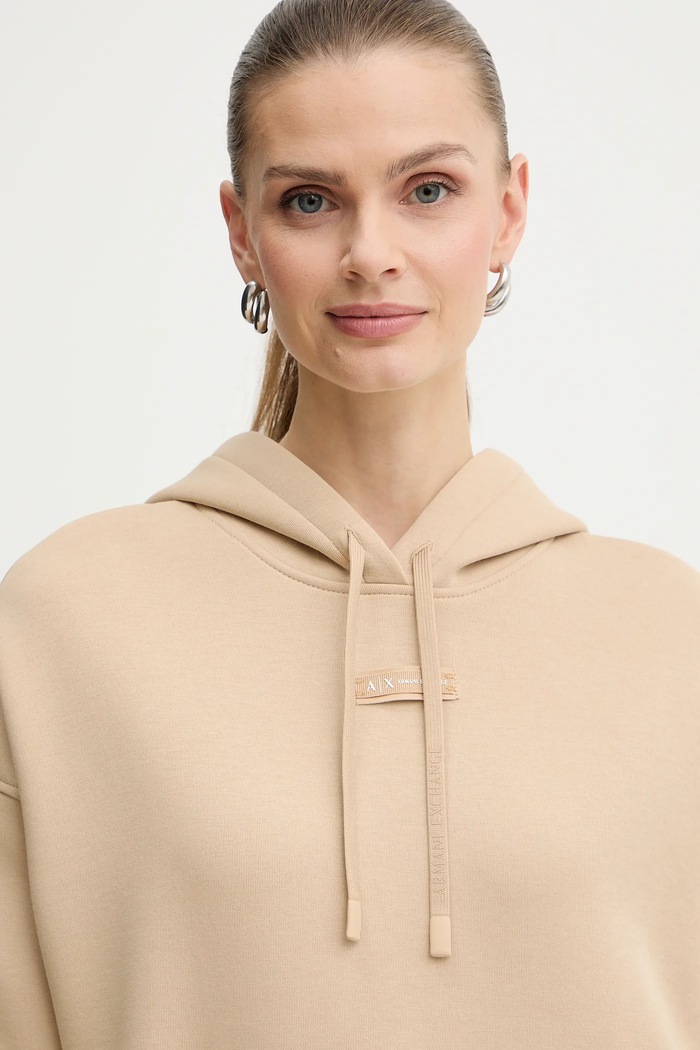 Armani Exchange bluza beżowy XW000745.AF16134