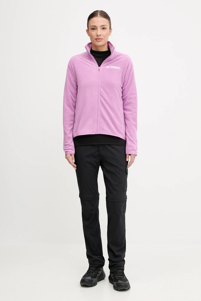 adidas TERREX bluza outdoorowa Multi Essentials JM3113 fioletowy AW25