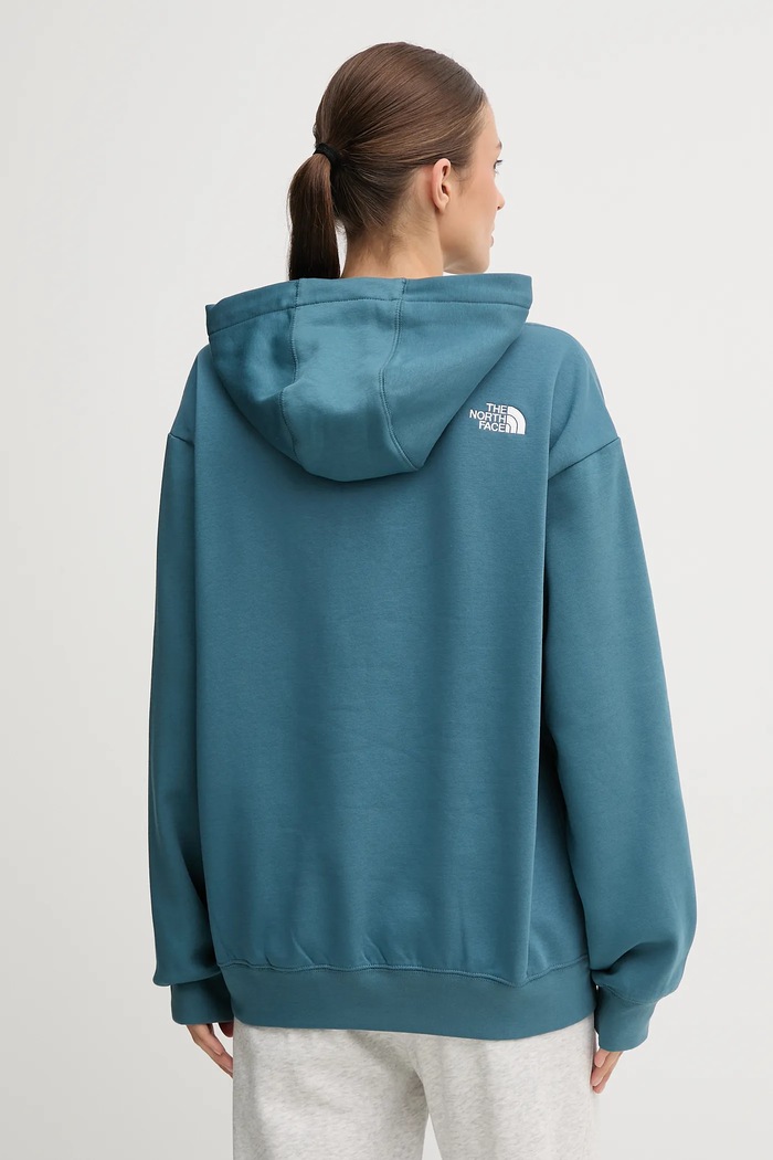 Îmbrăcăminte The North Face Bluză Essential NF0A89ENBQ51 turcoaz