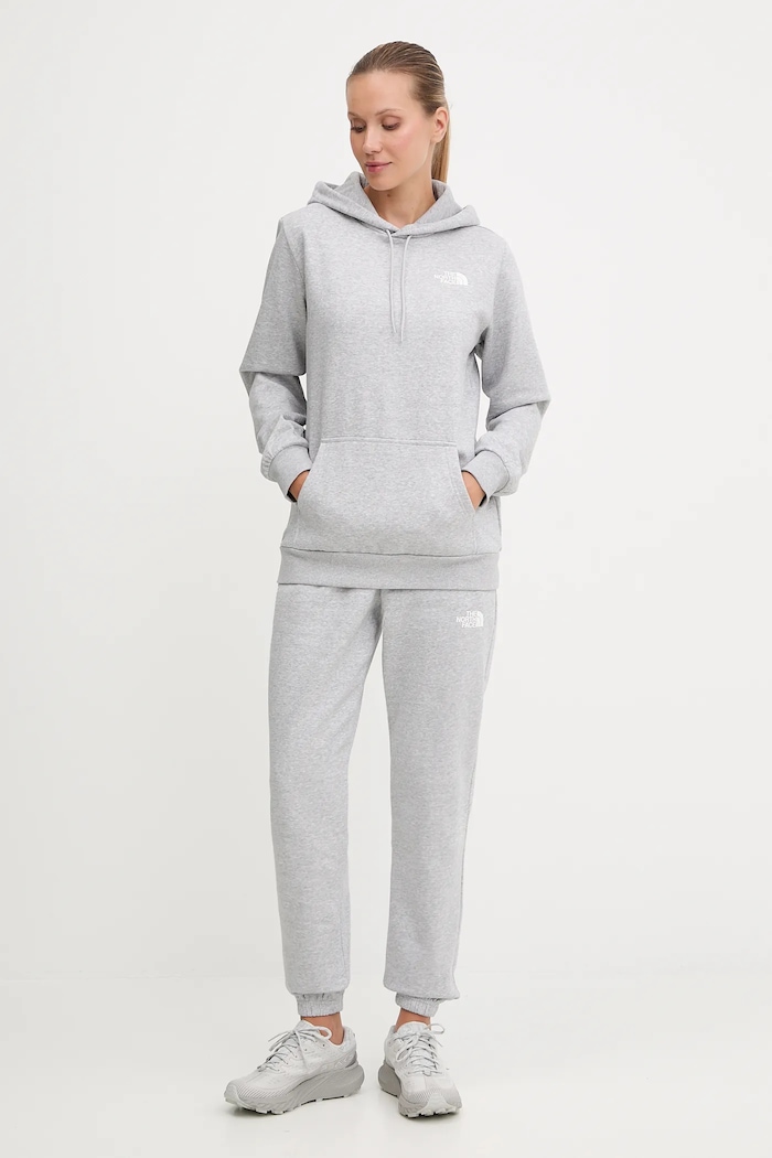The North Face Bluză Simple Dome NF0A89EYDYX1 gri AW25