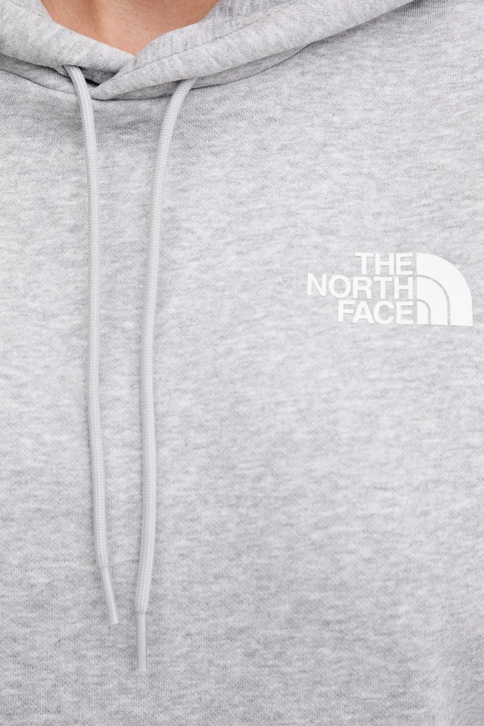 Bluză Simple Dome The North Face gri NF0A89EYDYX1