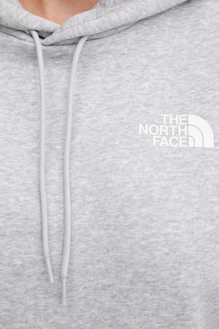 Bluză Simple Dome The North Face gri NF0A89EYDYX1