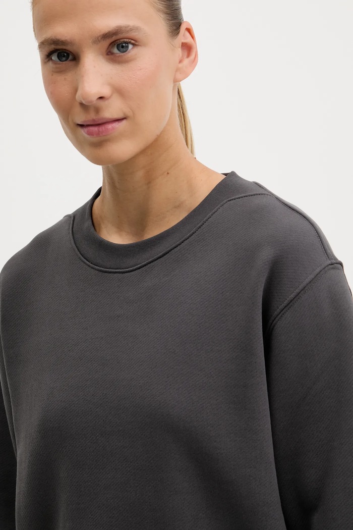 Bavlněná mikina The North Face Dome Relaxed šedá NF0A8EU4RHI1