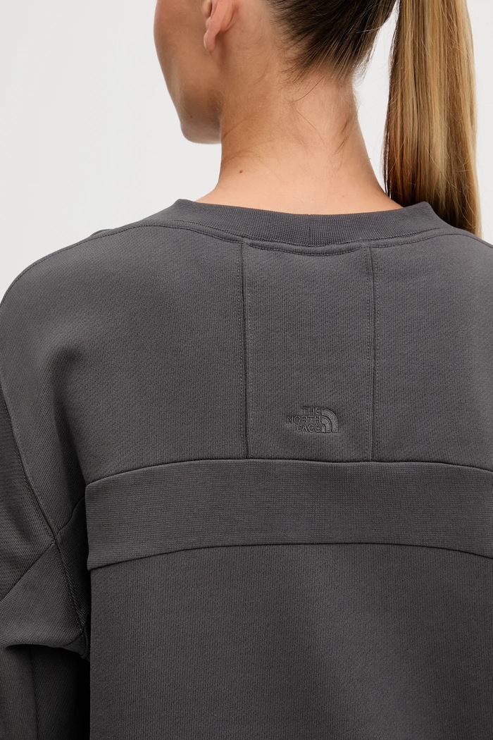 Bavlněná mikina The North Face Dome Relaxed NF0A8EU4RHI1 šedá